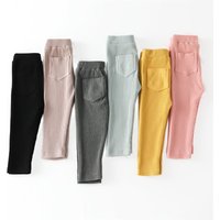 Baby Mädchen Leggings Baumwolle Große PP Hosen Frühling Herbst Kinder Mädchen Hosen Fashion Solid Lange Hosen kinder Hosen 2024 neue