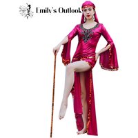 Egyptian Belly Dance Costume Sequin Saidi Dress Baladi Galabeya Fallahi Abaya Stage Performance Show Wear 4 Piece Set Outfit