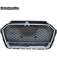 For Quattro Style Front Bumper Honeycomb Hood Grill for Audi A3 8V S3 Sline 2017-2019