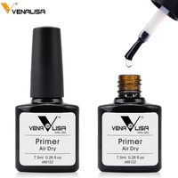 #61508 Venalisa Gel Nail 7.5 ml Top Coat Top Base Coat Foundation for UV Gel Polish Best on Ali New Style Nail Lacquer Varnish