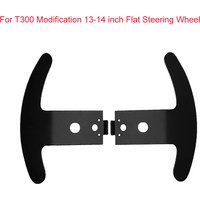 Modification Paddles for THRUSTMASTER T300RS Heavy Duty Paddle Shifters Wheel Fits 13-14 inch Flat Steering Wheel Parts