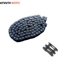 88 108 116 124 132 136 144 152 156 T8F Chain With Spare Master Link For 2 Stroke Pocket Dirt Pit Bike Go Kart ATV Quad Motor