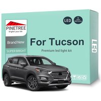 Led Interior Light Kit For Hyundai Tucson 2004-2015 2016 2017 2018 2019 2020 2021 2022 LED Bulbs Dome Map Reading Canbus
