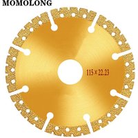 All Purpose Demolition Cutting Disc Vacuum Brazed Diamond Saw Blade For Steel Metal Stone Cast Iron Rebar Aluminum