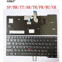 US/SP/BR/IT/AR/TR/FR/RU/UK New for Lenovo E470 E470C E475 FRU 01AX040 Laptop KEYBOARD QWERTY Spanish