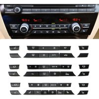 Console Dash Air Conditioner Buttons Key Caps Replacement For BMW 5 6 7 Series X5 X6 F10 F18 F06 F12 F01 F02 F15 F16 520 523