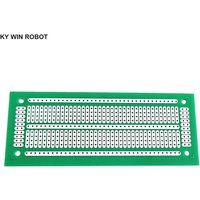 1pcs DIY 4.7*11.6CM Green Single Side Prototype Paper PCB Universal Experiment Matrix Circuit Board 47x116MM For Arduino