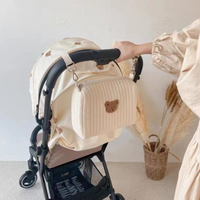 Ours broderie bébé sac à langer poussette couches caddies sacs Portable couches stockage toilette organisateur maman sac pour maman
