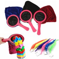 Funny Beginners Magical Props Sets Twisty Magic Worm Change Bag Pull Flower Make Things Appear Disappear Trick Toys for Children