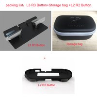 L3 R3 Hand Grip Handle Joypad Stand Case with L2 R2 Trigger Button For PSV 2000 PSV2000 PS VITA 2000 Slim Game Console bag