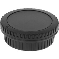 New Rear Lens Body Cap Camera Cover Set Dust Screw Mount Protection Plastic Black Replacement for canon EOS EF EFS 5DII 5DIII 6D