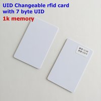13.56mhz for MIF-S50 S70 NFC Card 0 Block Writable 7 Byte UID Changeable Rewritable 1K 4K RFID Card Chinese Magic Card