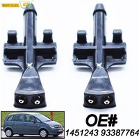 Auto Front Windshield Washer Pump For Vauxhall Opel Meriva A 2003 - 2010 Fluid 2004 2005 2006 Wiper Nozzles Water Spray Nozzle