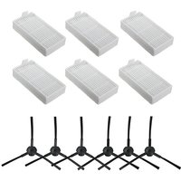 Vacuum Cleaner Hepa Filter Side Brush for SILVERCREST SSWR A1 Robot Vacuum Cleaner Parts Bruhes Filters Replacement Kit