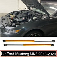 Dla 2015-2022 Ford Mustang MK6 6th Shelby EcoBoost Przednia maska silnika Modyfikacja amortyzatorów gazowych Podnośnik pręta Podpora Sprężyny gazowe Amortyzator
