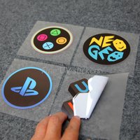 Game LOGO Die Cut Stickers Stand-alone Gamepad Decals Game Machine Stickers Game Station PVC Vinyl Decals