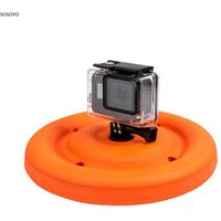 Float Floating Mount Adapter Buoyancy Disc Base For Gopro Hero 8 7 6 5 4 Xiaomi Yi 4K SJCAM Dji Osmo Action Camera Accessories