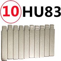 10 Stück 54 # KD Schlüsselblatt HU83 Autoschlüsselblatt für KD VVDI KEYDIY XHORSE für Peugeot Expert 308 Citroen Fiat Scudo Renault DS