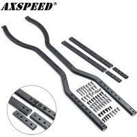 AXSPEED Metal Girder Side Frame Chassis Rails Beam 6x6 Refit for 1/10 RC Crawler Car Axial SCX10 Upgrade Parts