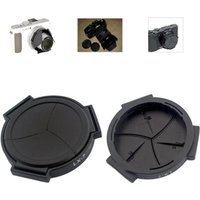 Auto Retractable Lens Cap Self Open and Close Lens Cover Protector for Panasonic LUMIX DMC-LX7GK LX7 Camera Accessories