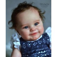 NPK two sizes 20/24inch reborn doll kit Maddie 60CM original size toddler baby fresh color doll kit