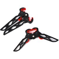 2 sizes of Archery Recurve Bow Stand Hunting Bow Holder Rack Removable Compound Bow Stand Arrow Kicks stand Holder Free shipping