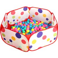 Tragbares faltbares Zelt für drinnen und draußen, pädagogisches buntes Spielzeug, Ozean-Ballbecken, Grube, Spielhaus, Geschenk für Kinder