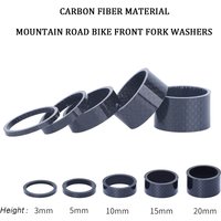 HASSNS Bicycle Direction Spacer Headset Spacer 1 1/8 Mtb Handlebar Steering Washers Carbon Mountain Bike Stem Washers 5/10/20MM