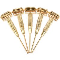 Copper electropla derma needle roller with ear probe Elastic Auricular probe sujok treatments massage acupressure pen