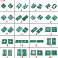 10piece PCB Board SOP8 SOP14 SOP16 SOP20 SOP24 SOP28 QFP FQFP TQFP Turn To DIP Adapter Converter Plate TSSOP 8 14 16 20 24 28
