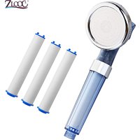 Zloog High Quality Residual Chlorine Removal PP Cotton Sediment Cartridge Filtered Filter Pure Shower Head