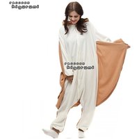 XXL costume 180-200CM Animal écureuil volant polaire femme Onesie hiver dessin animé Cosplay pyjama Kigurumi adulte unisexe