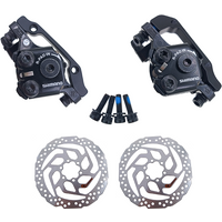 AliExpress Shimano BR-M375 Mechanical Disc Brake Calipers for Acera Alivio Deore with Resin Pads M375 Caliper W/N G3 RT10 RT30 RT26 Rotors