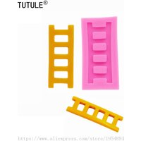 Ladder Silicone Mould, Ladder Mold, Chocolate Mold, Fondant Mold, Gumpaste Mold Cake Decoration Fondant-Resin-Clay Polymer Mold