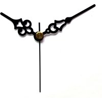 Shaft Short Hands 9107 Black Just Hands Metal Aluminum DIY Quartz Clock Accessory High Quality Kits