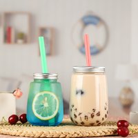 40pcs Milk Tea Drink Bottle Plastic Packaging Juice Bottle Storage Bottles Jars Water Bottle Tea Juice Portable Drink Bottle