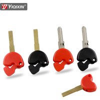 YIQIXIN Red Motorcycle Key For Vespa Piaggio 3vte Fly 125 Gts Gtv 250 300 LXV150 GTS300 MP3 Beverly 350 Scooter Embryo Blade Key