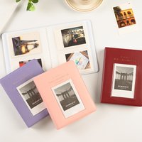 64 Pockets Mini Photo Album Photocard Holder Scrapbook for Photos Picture Book Instax Albums Instant Picture Case Gift