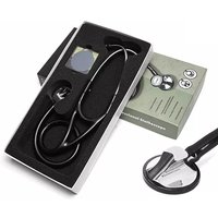 Professional Heart Lung Cardiology Stethoscope Doctor Student Medical Equipment Device Medical Doctor Single Head Stethoscope