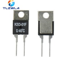 40 50 60 70 80 90 100 DegC NC Normally Closed NO Normally Open 1.5A Thermal Switch Temperature Sensor Thermostat KSD-01F JUC-31F