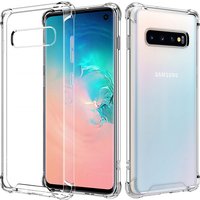 Transparent Airbag Case for Samsung Galaxy S10 Lite Plus 5G Capa S10E S10Lite S10Plus S105G Shockproof Silicone Soft Cover Funda