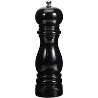 7 Inch Adjustable Coarseness Solid Wood Salt And Pepper Grinder Multifunctional Wooden Manual Kitchen Pepper Mills Black