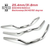 UNO Bike Handlebar Retro Bent Road Bike Handlebar Swallow Bar 31.8/25.4mm mtb Spare Parts Handlebar For Bicycle Bike Accessories