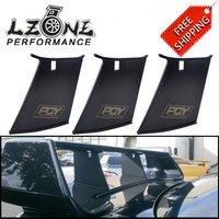 Free Shipping Rear Wing Spoiler Support Stabilizer for Subaru STi 04-07 With PQY Logo JR-WSS01 image 4