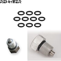 Motorcycle 10PC Rubber Twin Cam Oil Drain Plug O Ring Oil Sealing Gasket Automobile Sealing Funnel Cover 11105 O-Ring For Harley