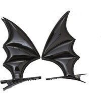 Devil Hair Clip Bat Wing Barrette for Halloween Party Wear Hairpin Cosplay Props Theme Creative Photo Prop Costume