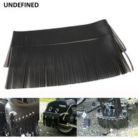 Motorcycle Seat Saddlebag Tassel Floorboard Craft Handbag Leather Fringe Brown Tan for Harley Indian Chief Classic Cafe Racer