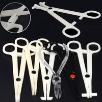 1PC Acrylic Piercing Clamp Ear Lip Navel Nose Round Open Septum Piercing Tools Forceps Plier Clamp Permanent Body Jewelry Tool