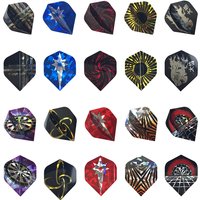 New 30Pcs/sets Professional Accessories Darts Flights Set Ten Colors High Quality Plastic Dart Wing Cool Darts Accessories