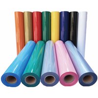 PU Heat Transfer Vinyl Iron-on T-Shirt Textiles cut Film Hot Press Vinyl HTV Printing for Garment Fabric Hats Bag Decor DIY